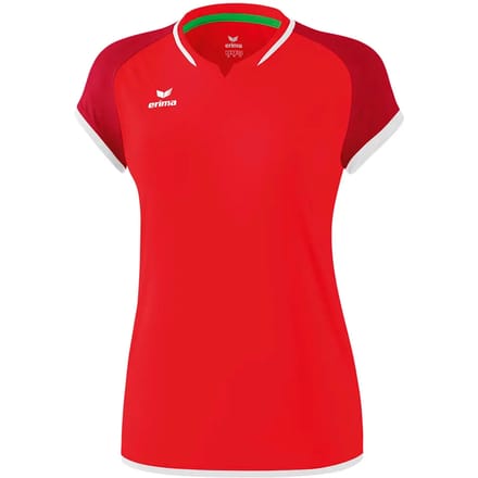 Erima Zenari 3.0 Volleybalshirt Dames - Wit / Robijnrood / Rood | Maat: 32