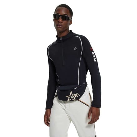 Boss Heren Sweatshirt met lange mouwen (Zwart)