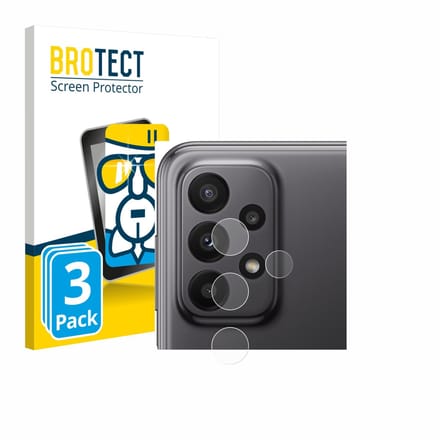 Screenprotector 3 Stuks voor Samsung Galaxy A23 5G (ALLEEN Camera Lens) Beschermglas transparant