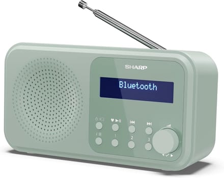 Draagbare Digitale Radio - DAB FM Radio - Muziek Luisteren - Bluetooth 5.3 Connectiviteit