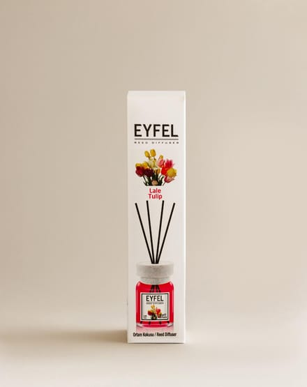EYFEL - REED DIFFUSER - GEURSTOKJES - HUISPARFUM - TULIP - 120ML