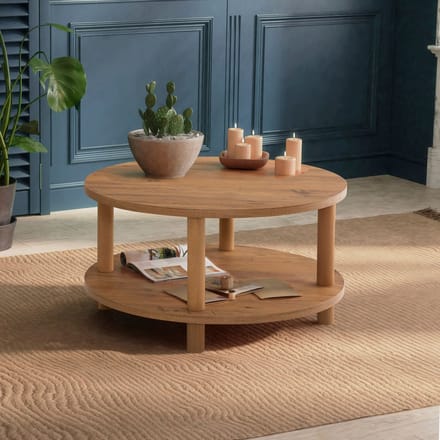 Asir - Koffietafel - Atlantische den - 70 x 43,7 x 70