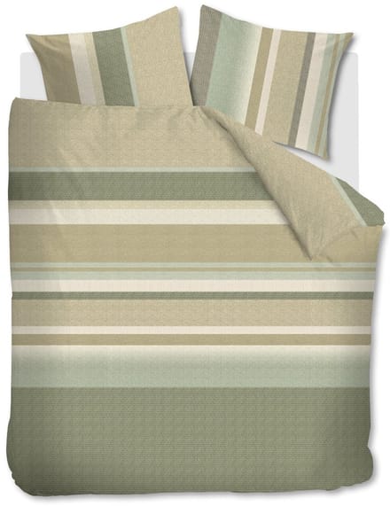 Beddinghouse Dekbedovertrek Sebastian Grey Green 2 persoons