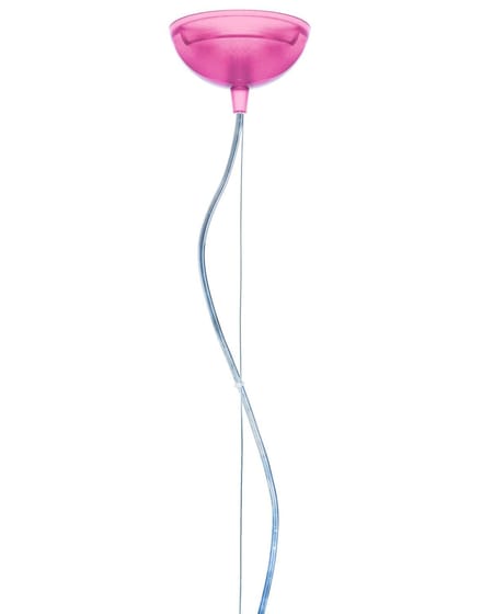 Kartell - Small FL/Y Hanglamp - kardinaalrood - roze