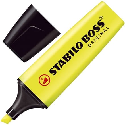 STABILO® markeerstift BOSS Original, geel, 1 stuk