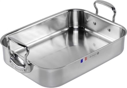 De Buyer Affinity Braadslede - 35 x 25 x 8cm - Rvs