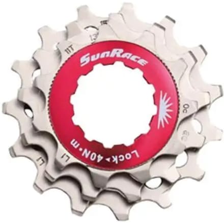 Cassettetandwiel met borgmoer Sunrace 11-13-15