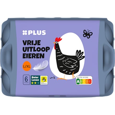 Vrije uitloop eieren Groot