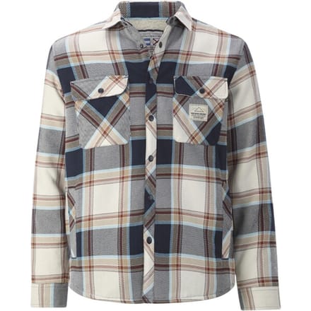 outdoorshirt OLSBORG donkerblauw