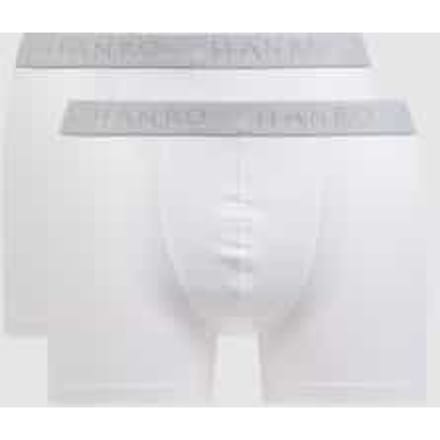 Boxershort met labeldetails in een set van 2 stuks