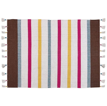 HISARLI - Vloerkleed - Multicolor - 140 x 200 cm - Katoen