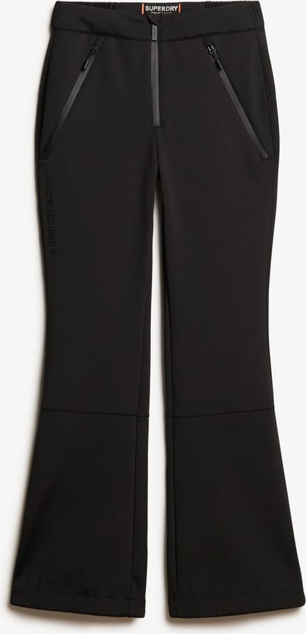 Superdry SKI SOFTSHELL SLIM TROUSERS Dames Wintersportbroek - Black - Maat M