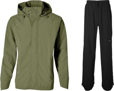 Basil Hoga Unisex Regenpak - Groen - Maat Xl