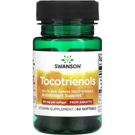 Tocotrienol, 50 mg, 60 Softgels