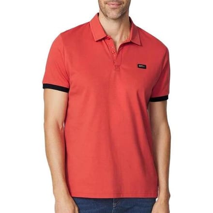 Polo Shirt Korte Mouw TBS BARZO