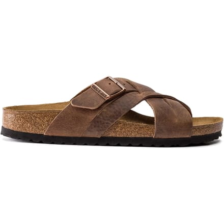 Leren sandalen Birkenstock Lugano