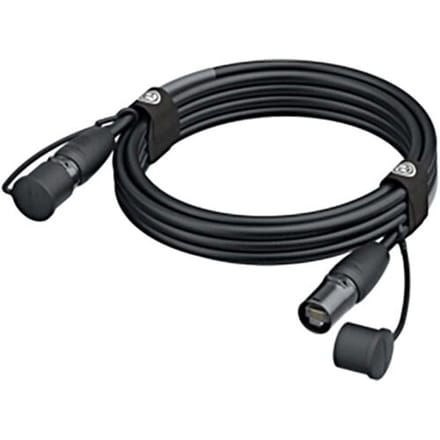 Neutrik NKE5E-E1E1-M0005 RJ45 Netwerkkabel, patchkabel CAT 5e 0.5 m Zwart Zeer flexibel 1 stuk(s)
