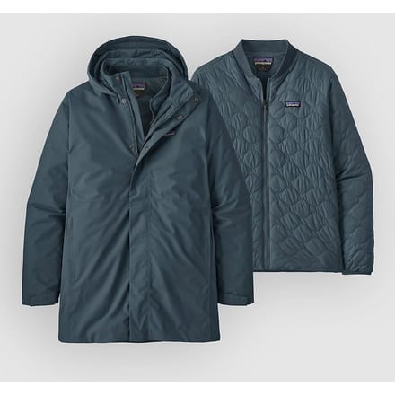 Patagonia Heyes Peak 3-In-1 Parka blauw