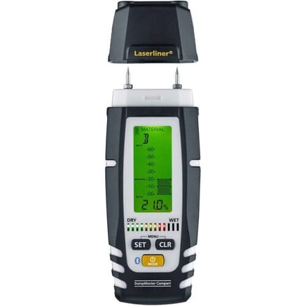 Laserliner Compact Plus vochtmeter DampMaster Bluetooth