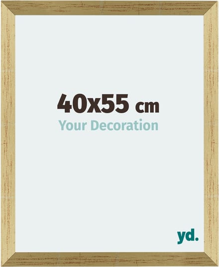Your Decoration - Fotolijst 40x55 cm - MDF - Goud Glans - Mura