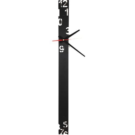 Decorizzly® - MINIMUM Serie - Wandklok - Zwart - Quartz Mechanisme