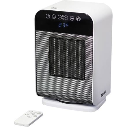 ROWI HKH 2000/2/1 ODT Premium Keramische ventilatorkachel 60 m³ Wit, Zwart