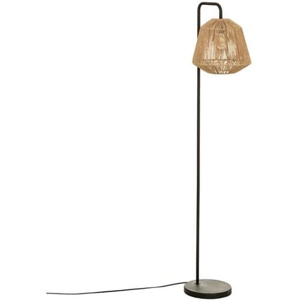 ATMOSPHERA Jily staande lamp 150 cm hoog, natuurlijk metaal
