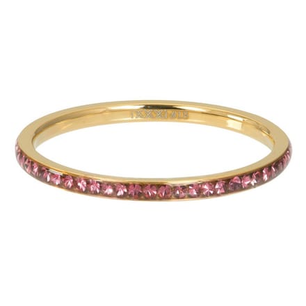 Zirconia Pink - iXXXi - Vulring 2 mm - Goud