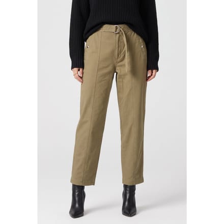 ARKET Enty Biker Trousers Khaki Taglia: 42 | Pantaloni Outlet | Donna | Marrone