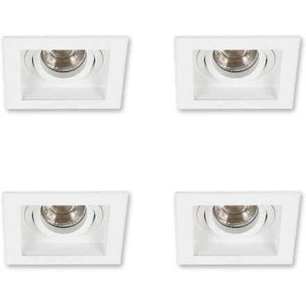 KS Verlichting Set Axl inbouwspots 4 stuks wit