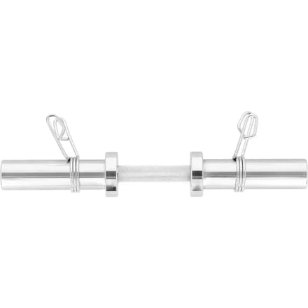 HMS Olympische Dumbbellstang met Veerclipsluiters - 50 mm - 50 cm