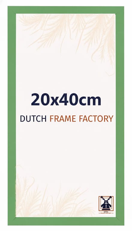 Fotolijst 20x40 cm - MDF - Groen - Benno