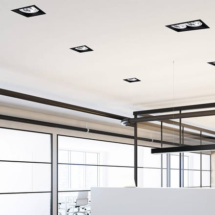 Nowodvorski Lighting Inbouwdownlight Mod I, 1-lamp, zwart