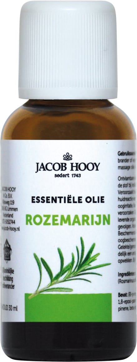 Jacob Hooy Rozemarijn - 30 ml - Etherische Olie