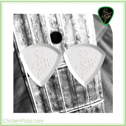 ChickenPicks Badazz III 2.0mm Gitaarpick 2-Pack Set Voor Elektrische Gitaren Thermosetting Kunststof