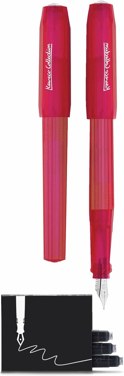 Kaweco - Vulpen Perkeo INFRARED - MEDIUM - doosje Vulpenvullingen.