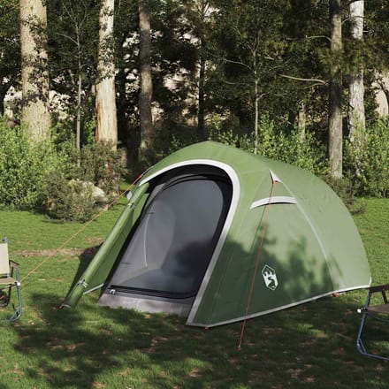 vidaXL - Tunneltent - 3-persoons - waterdicht - groen