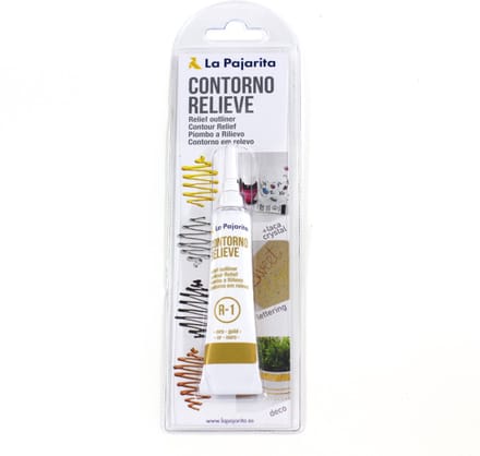 La Pajarita Reliëf Outliner Goud 20ml