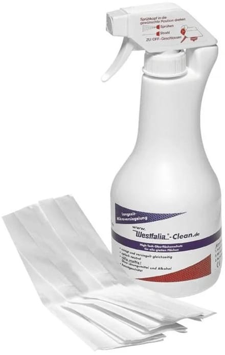 Raamreiniger Clean 550 ml met vliesdoek – universeel gebruik