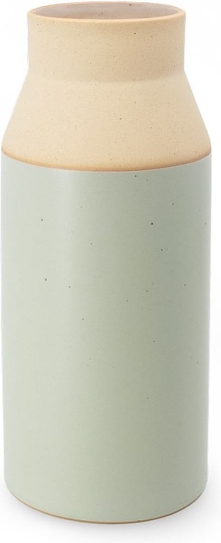 MIKO - Special Ceramics - Vaas groen - Ø 5,5 cm x 21 cm