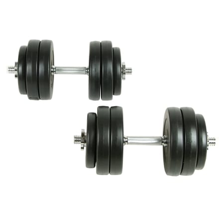 vidaXL - 18-delige - Halterset - 30 - kg