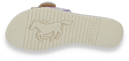 Mustang Dames Slipper Wit/multi | Maat: 37