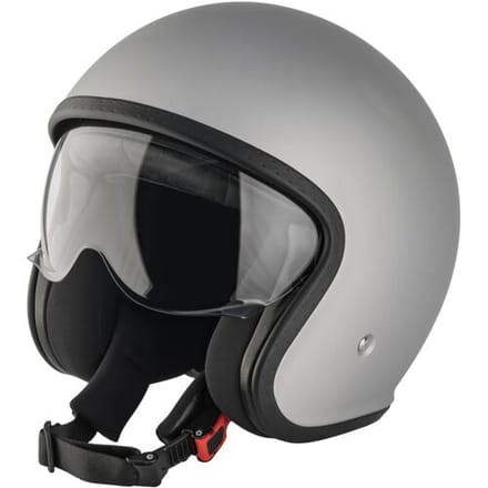 ULTIMATE SPEED Scooter helm maat S (Zilver)