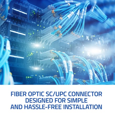 Qoltec glasvezelconnectoren FC/UPC |   Multimode |   0,9 mm