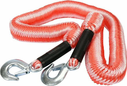 Vorel Serie - Elastisch Sleepkabel - 3,5T - Met Haak