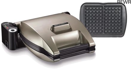 RFWR® Omkeerbaar Wafelijzer - Multifunctioneel, 1200W, Perfect voor Gelijkmatige Bereiding