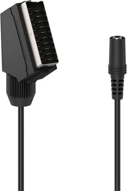 Hama Adapter Scart-stekker - 3,5-mm-jack-koppeling Stereo