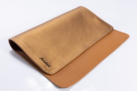 Pavelinni | Metalik | Placemat |Dubbelzijdig | Koper/Caramel | 30x45cm