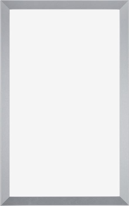 Fotolijst 33x48 cm - MDF - Zilver Glans - Cork