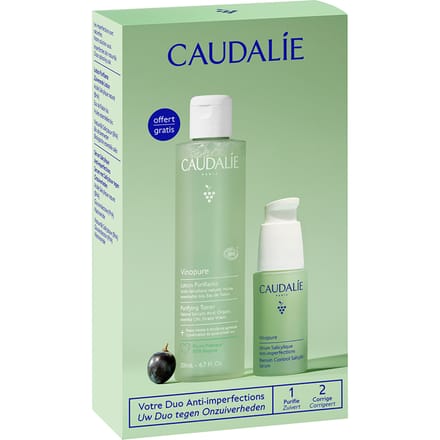 Caudalie Vinopure Clear Skin Tone & Treat Set